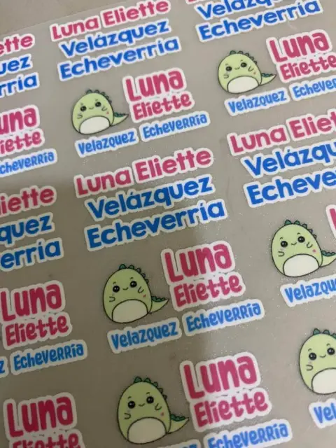 Etiqueta para textiles personalizada Alejandra Carrera - diseño 11