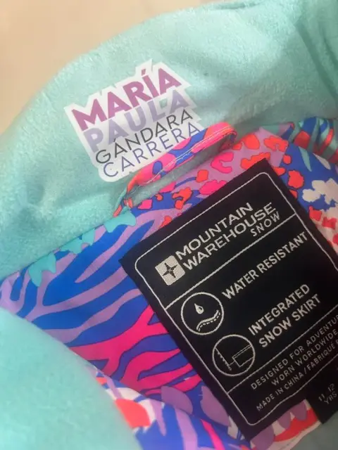 Etiqueta para textiles personalizada Alejandra Carrera - diseño 15