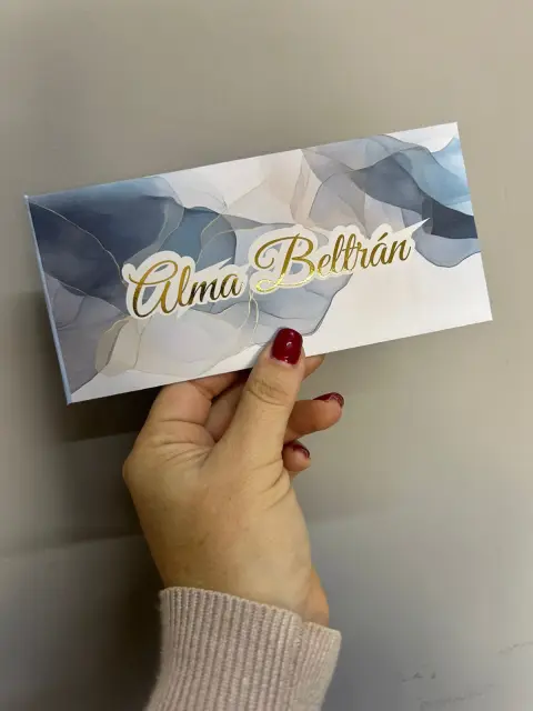 Moneyholder personalizado Alejandra Carrera - diseño 28