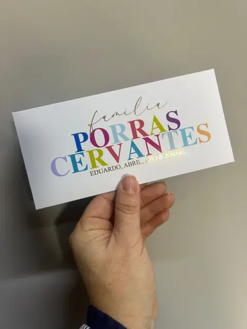 Moneyholder personalizado Alejandra Carrera - diseño 30