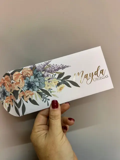 Moneyholder personalizado Alejandra Carrera - diseño 34