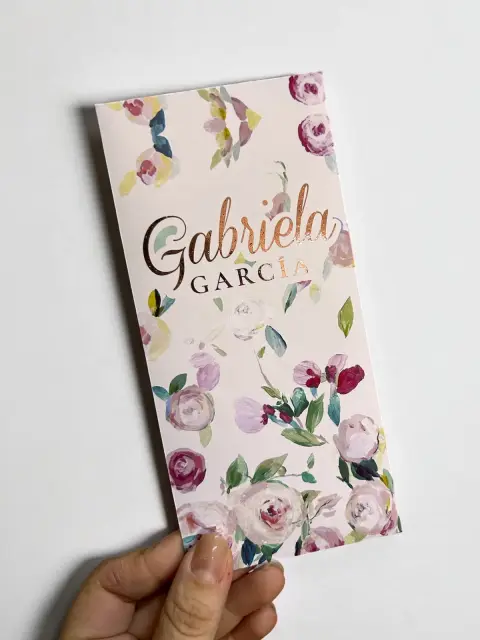 Moneyholder personalizado Alejandra Carrera - diseño 46