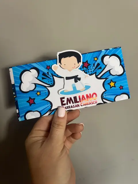 Moneyholder personalizado Alejandra Carrera - diseño 48