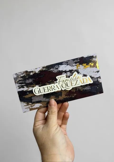 Moneyholder personalizado Alejandra Carrera - diseño 77