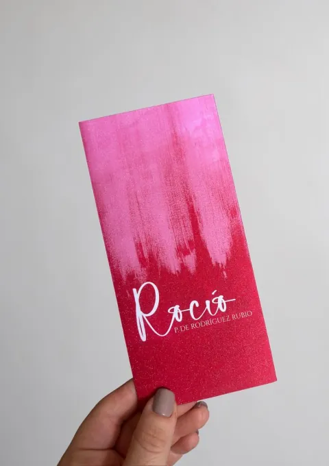 Moneyholder personalizado Alejandra Carrera - diseño 79