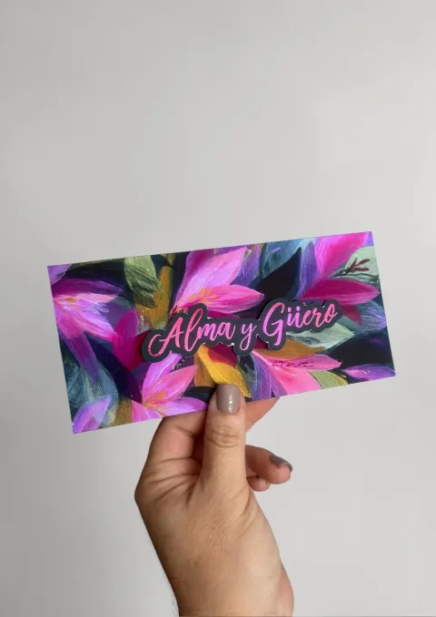 Moneyholder personalizado Alejandra Carrera - diseño 81