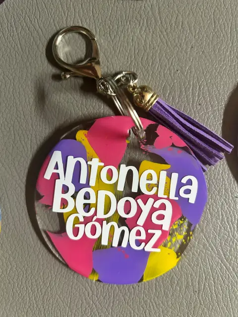 Tag personalizado Alejandra Carrera - diseño 15