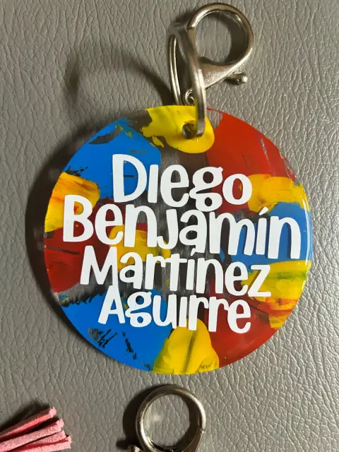 Tag personalizado Alejandra Carrera - diseño 25