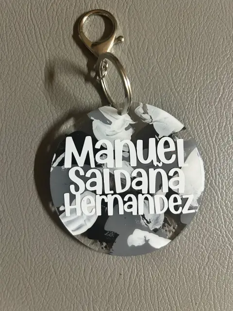 Tag personalizado Alejandra Carrera - diseño 42