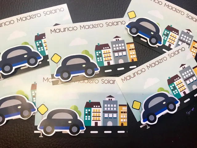 Tarjetería personalizada Alejandra Carrera - diseño 8