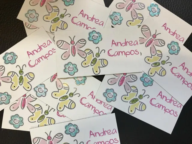 Tarjetería personalizada Alejandra Carrera - diseño 32