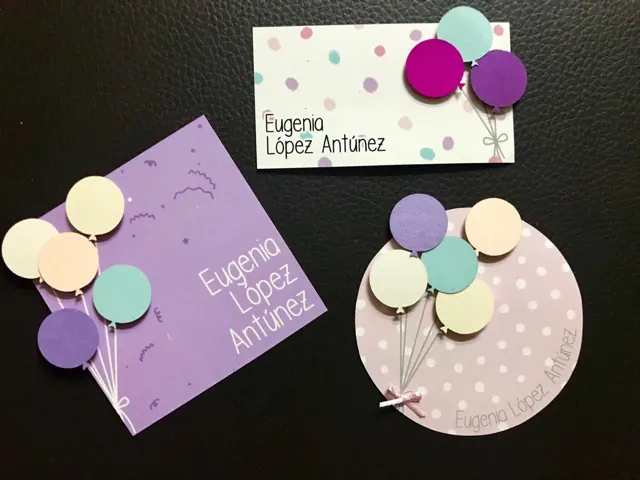 Tarjetería personalizada Alejandra Carrera - diseño 39