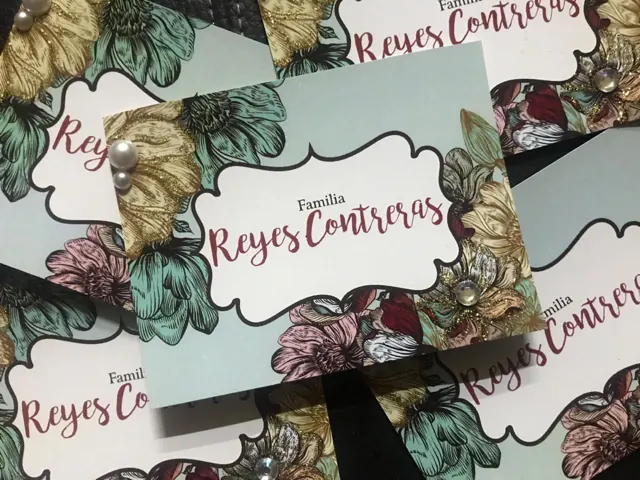 Tarjetería personalizada Alejandra Carrera - diseño 48