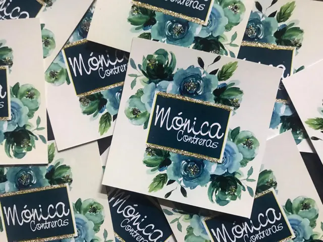 Tarjetería personalizada Alejandra Carrera - diseño 49