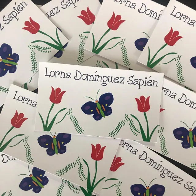 Tarjetería personalizada Alejandra Carrera - diseño 57