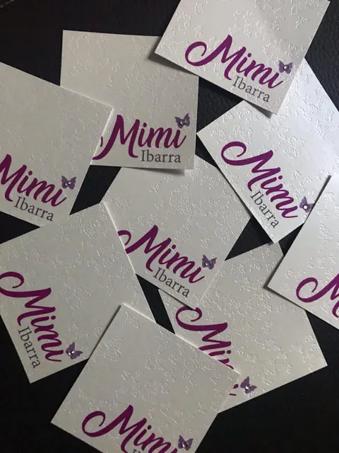 Tarjetería personalizada Alejandra Carrera - diseño 67