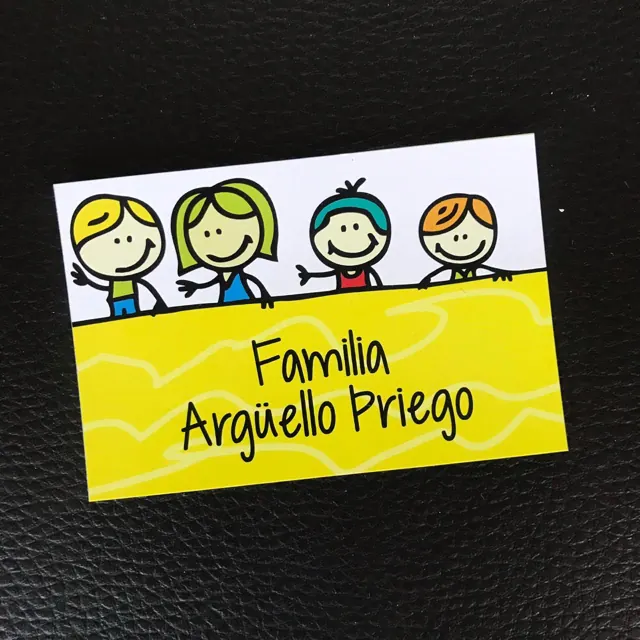 Tarjetería personalizada Alejandra Carrera - diseño 68