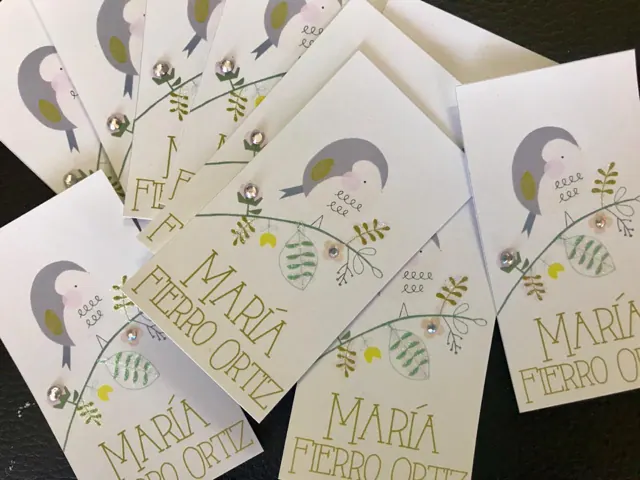 Tarjetería personalizada Alejandra Carrera - diseño 69