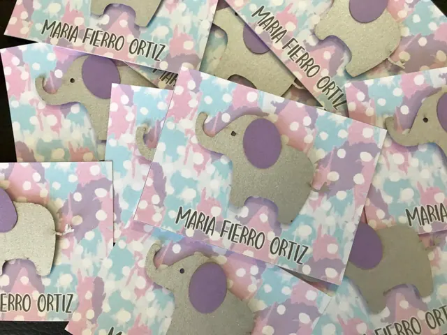 Tarjetería personalizada Alejandra Carrera - diseño 70