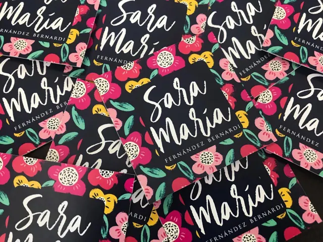 Tarjetería personalizada Alejandra Carrera - diseño 77
