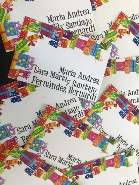Tarjetería personalizada Alejandra Carrera - diseño 78