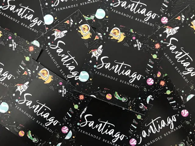 Tarjetería personalizada Alejandra Carrera - diseño 80