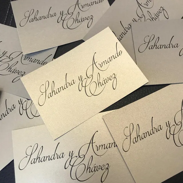 Tarjetería personalizada Alejandra Carrera - diseño 87