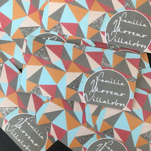 Tarjetería personalizada Alejandra Carrera - diseño 97