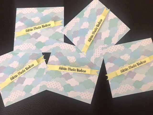 Tarjetería personalizada Alejandra Carrera - diseño 102
