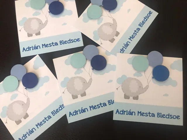 Tarjetería personalizada Alejandra Carrera - diseño 103