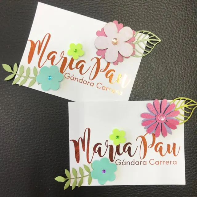 Tarjetería personalizada Alejandra Carrera - diseño 112