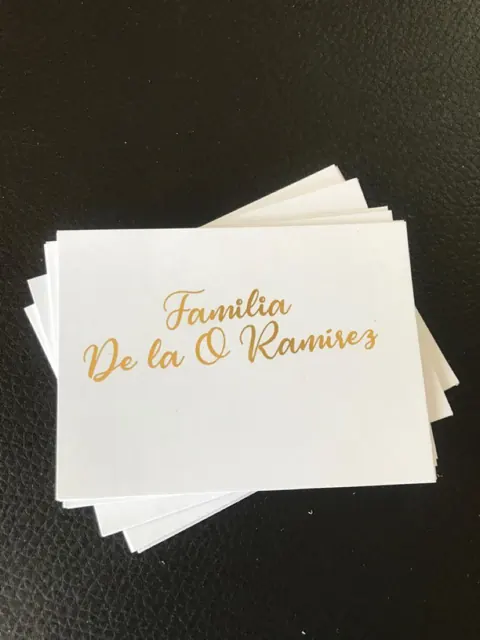 Tarjetería personalizada Alejandra Carrera - diseño 115