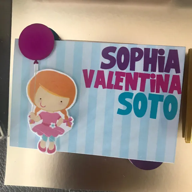 Tarjetería personalizada Alejandra Carrera - diseño 129