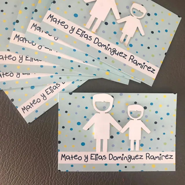 Tarjetería personalizada Alejandra Carrera - diseño 131