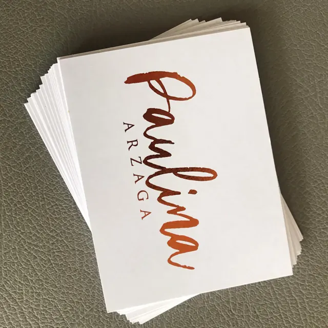 Tarjetería personalizada Alejandra Carrera - diseño 147