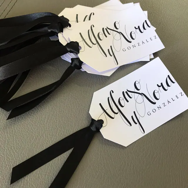 Tarjetería personalizada Alejandra Carrera - diseño 170