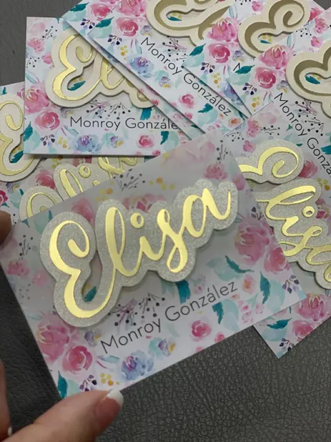 Tarjetería personalizada Alejandra Carrera - diseño 174