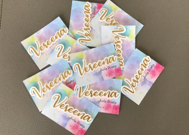 Tarjetería personalizada Alejandra Carrera - diseño 179