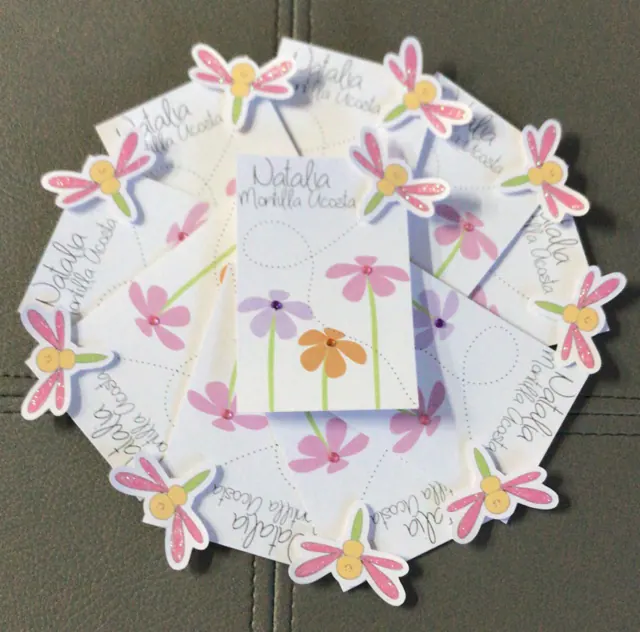 Tarjetería personalizada Alejandra Carrera - diseño 189