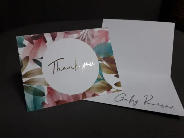 Tarjetería personalizada Alejandra Carrera - diseño 192