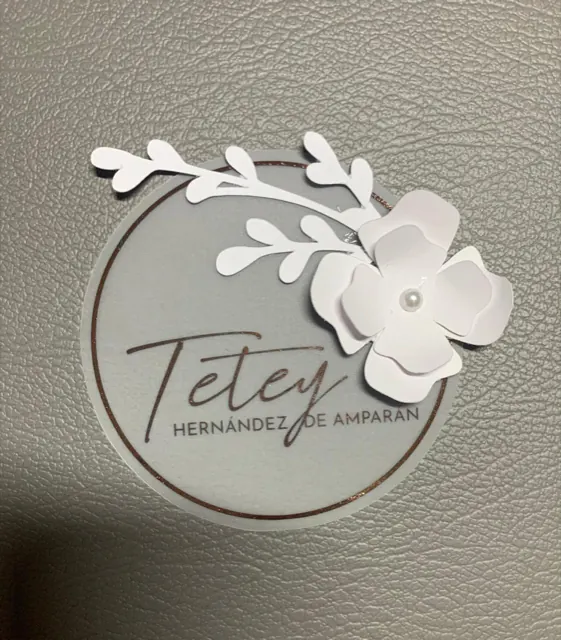 Tarjetería personalizada Alejandra Carrera - diseño 203