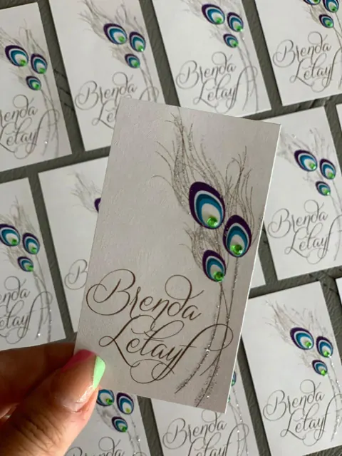 Tarjetería personalizada Alejandra Carrera - diseño 214