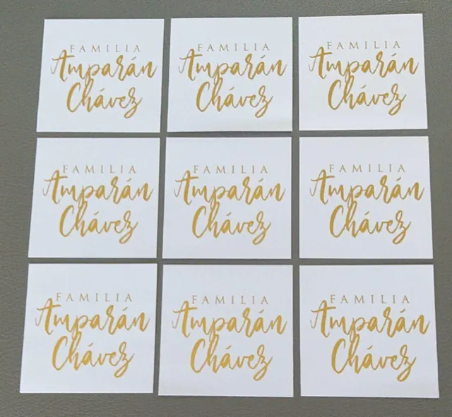 Tarjetería personalizada Alejandra Carrera - diseño 219
