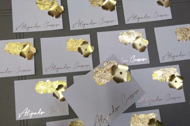 Tarjetería personalizada Alejandra Carrera - diseño 250