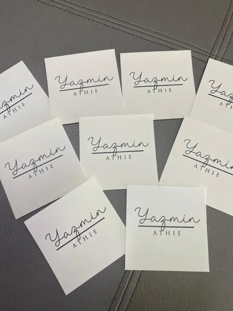 Tarjetería personalizada Alejandra Carrera - diseño 257