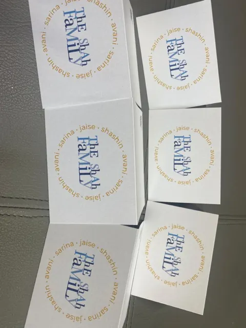 Tarjetería personalizada Alejandra Carrera - diseño 266
