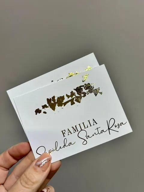 Tarjetería personalizada Alejandra Carrera - diseño 269