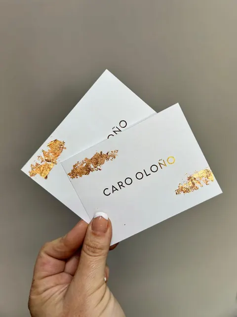 Tarjetería personalizada Alejandra Carrera - diseño 275