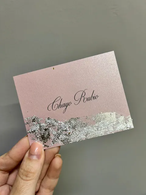 Tarjetería personalizada Alejandra Carrera - diseño 279