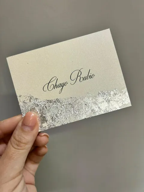 Tarjetería personalizada Alejandra Carrera - diseño 280